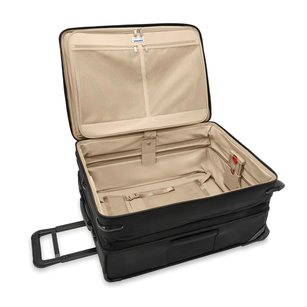 Briggs & Riley Baseline Medium Expandable Upright Luggage - Durable Carry-On Suitcase for Travel with Spinner Wheels - Perfect for Business Trips & Vacations