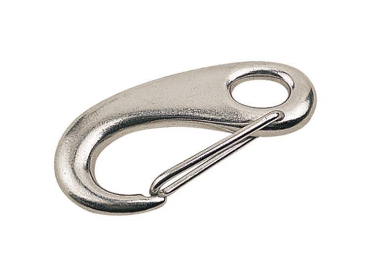 Sea Lect Spring Gate Snap Hook - Heavy Duty Stainless Steel Carabiner Clip for Dog Leashes, Keychains, Backpacks & Outdoor Gear | Secure Locking Mechanism for Hiking, Camping & Everyday Use