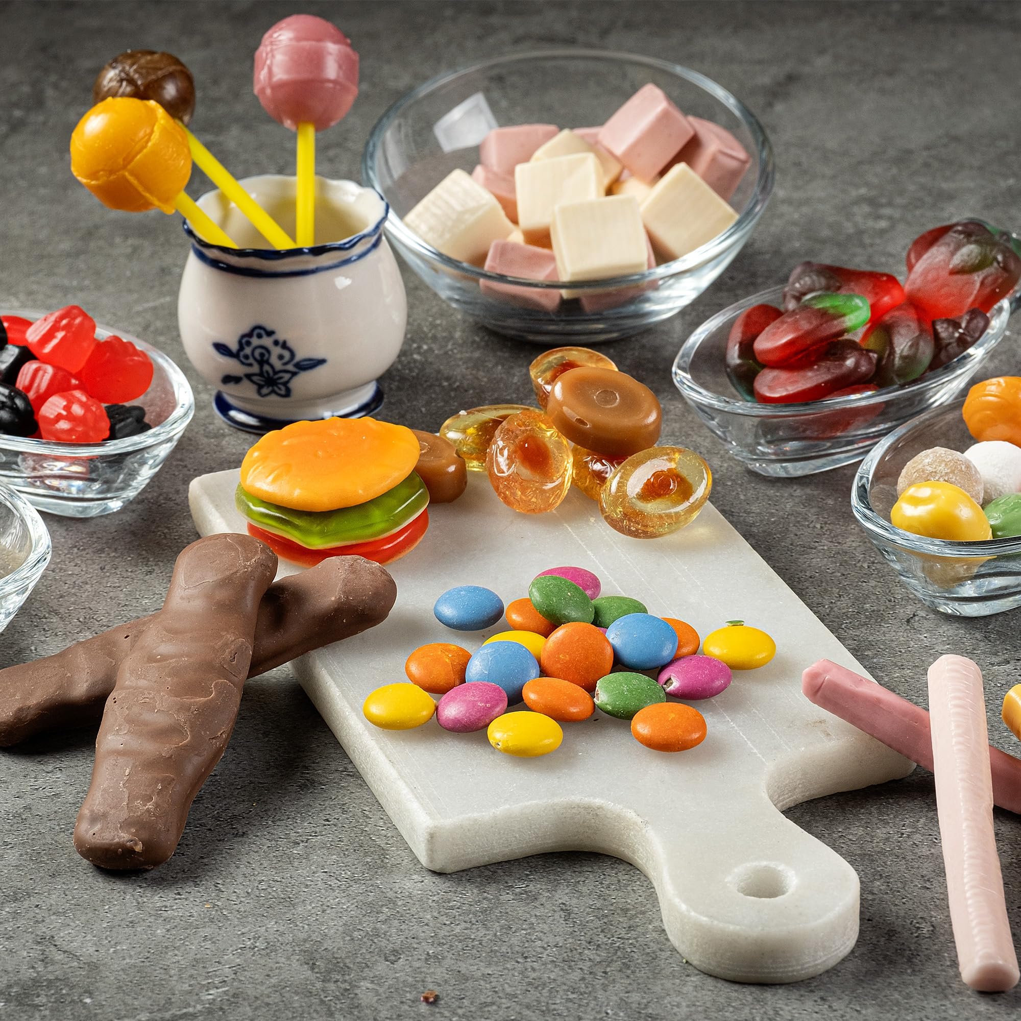 Global Candy Box - 40 Pcs Unique International Mystery Candy Gift Box | Rare & Exotic Snacks from Around the World | Perfect for Halloween Treats, Birthday Gifts & Party Favors