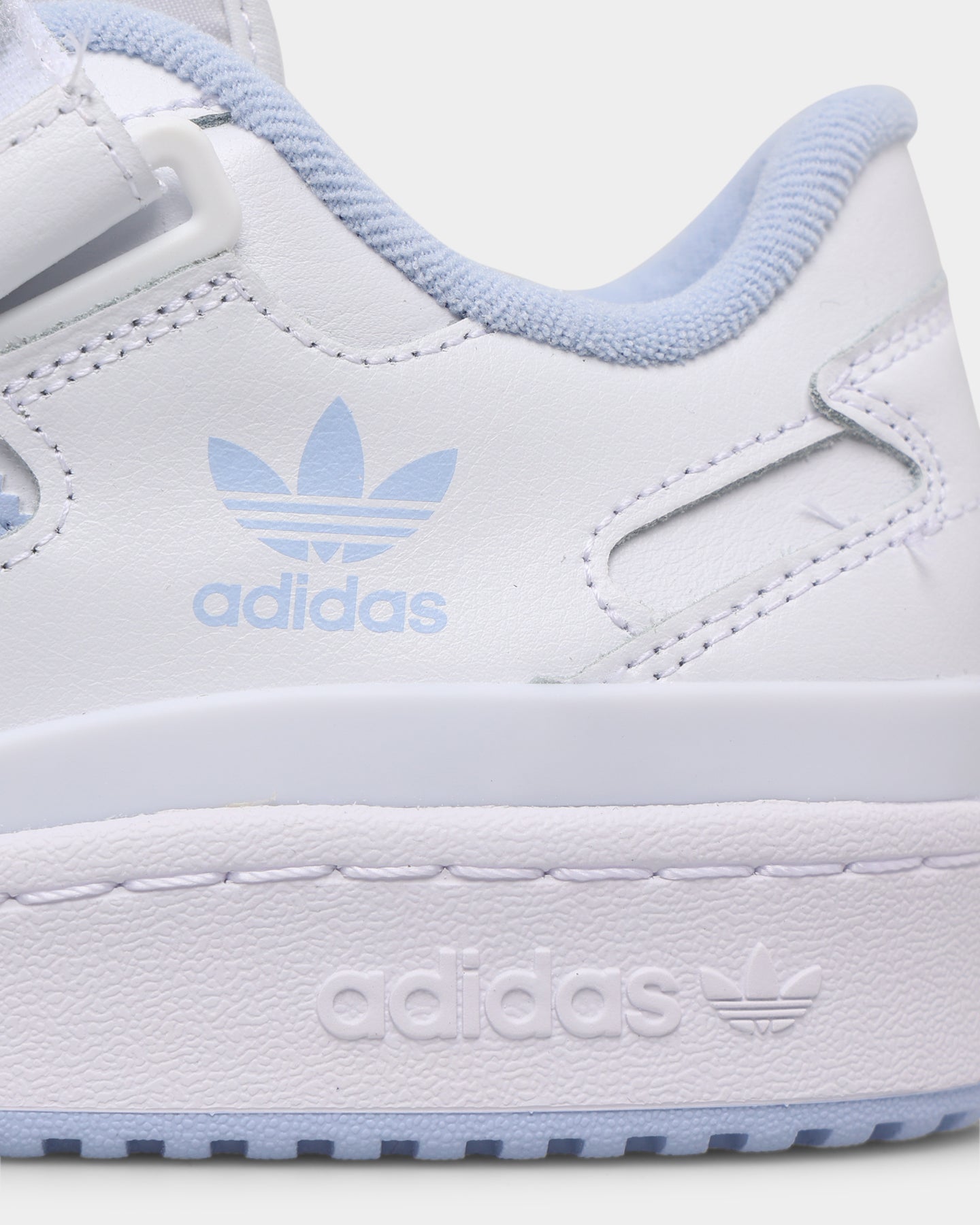 Adidas Women's Forum Low Sneakers - White & Blue Running Shoes for Women | Comfortable Casual Athletic Shoes for Gym, Workout & Everyday Wear