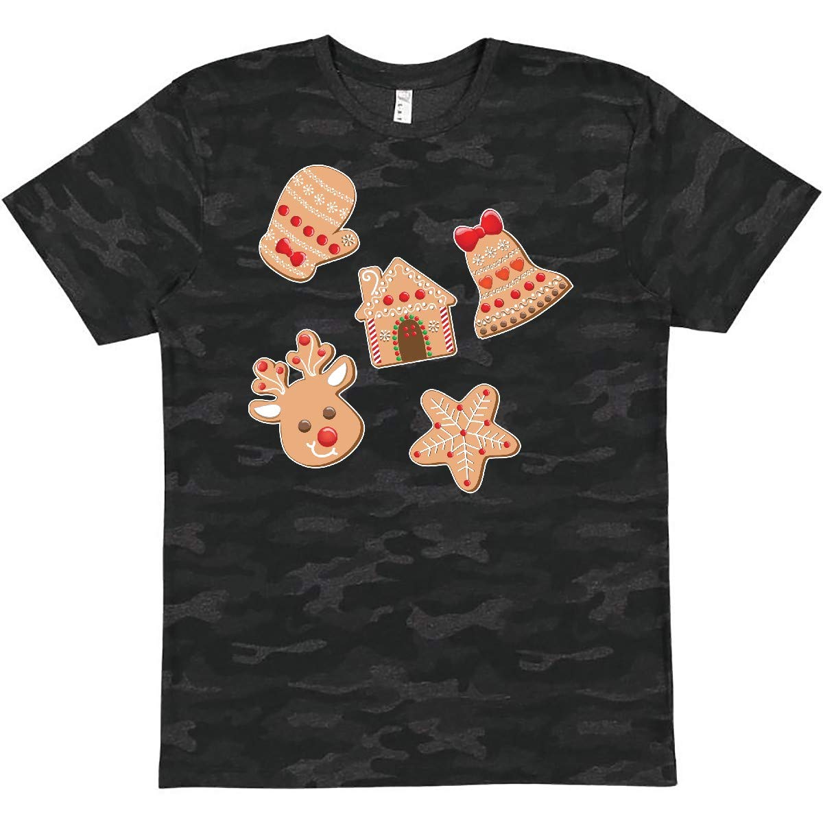 Inktastic Gingerbread Cookies Christmas T-Shirt for Holiday Parties