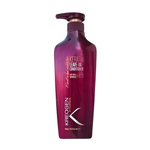 Kreogen Keratin Dry Hair Conditioner 800ml - Intense Moisture Treatment for Very Dry & Damaged Hair - Repair Split Ends & Restore Shine - Perfect for Daily Use, Salon-Quality Results at Home