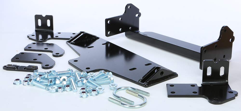 KFI Products Black Plow Mount for 2012-2016 Arctic Cat Wildcat 1000 UTV - Heavy Duty Snow Plow Attachment for Winter Driveway & Trail Maintenance