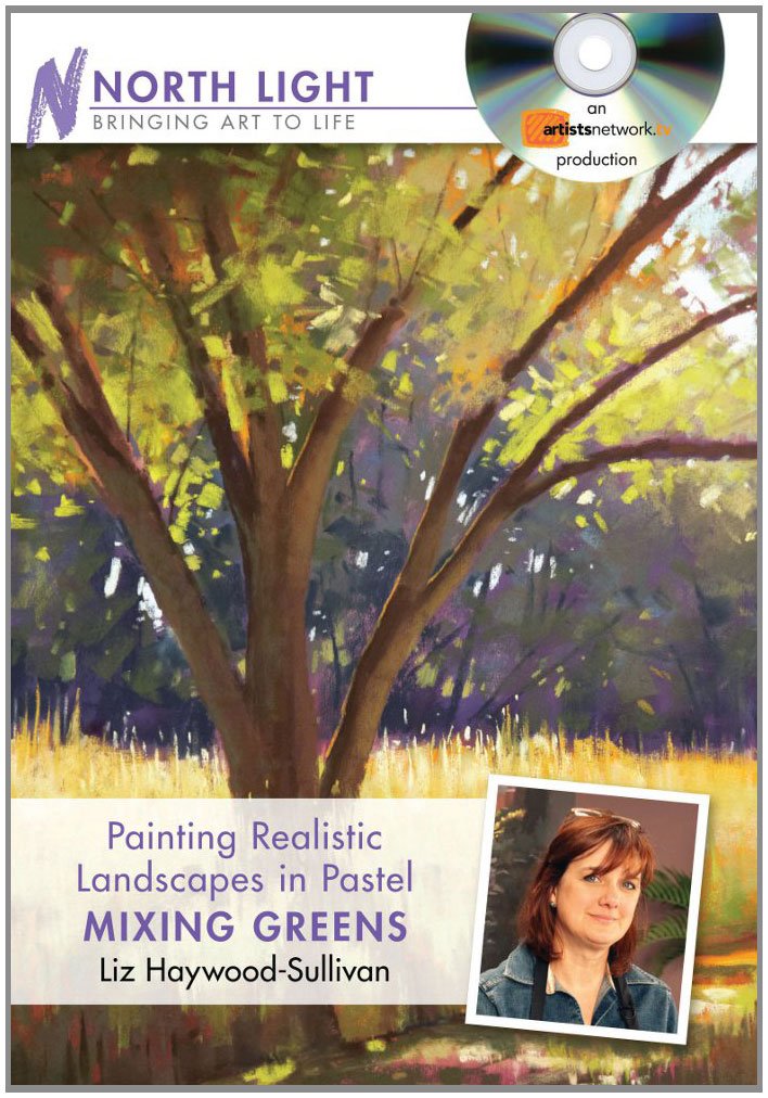 Realistic Pastel Landscape Painting Guide - How to Mix Greens for Nature Scenes | Step-by-Step Tutorial for Beginners & Artists