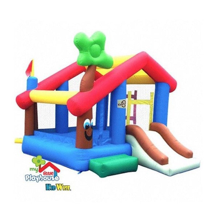 KidWise My Little Playhouse Bouncer - Indoor & Outdoor Toddler Jumping Toy for Kids Ages 2-5 | Fun Playhouse Bouncer Castle for Backyard, Birthday Parties & Playtime