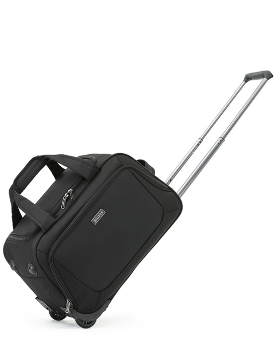Tosca TCA602 Oakmont Cabin Wheeled Luggage Bag - Black Carry-On Suitcase for Travel, Business Trips & Weekend Getaways