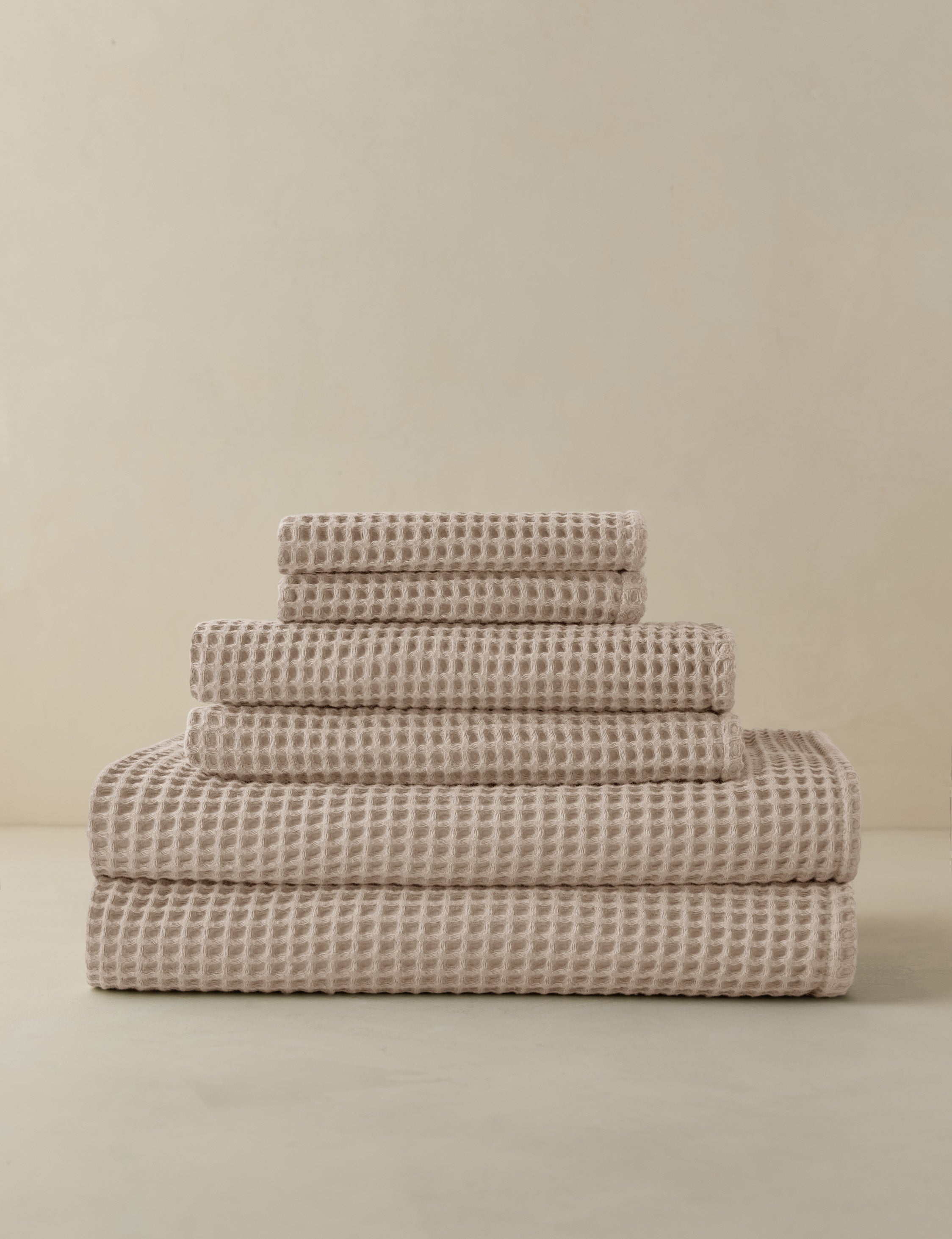 Bexley Organic Cotton Waffle Towel - Ultra Soft & Absorbent Bath & Beach Towel for Spa, Pool, Gym & Travel