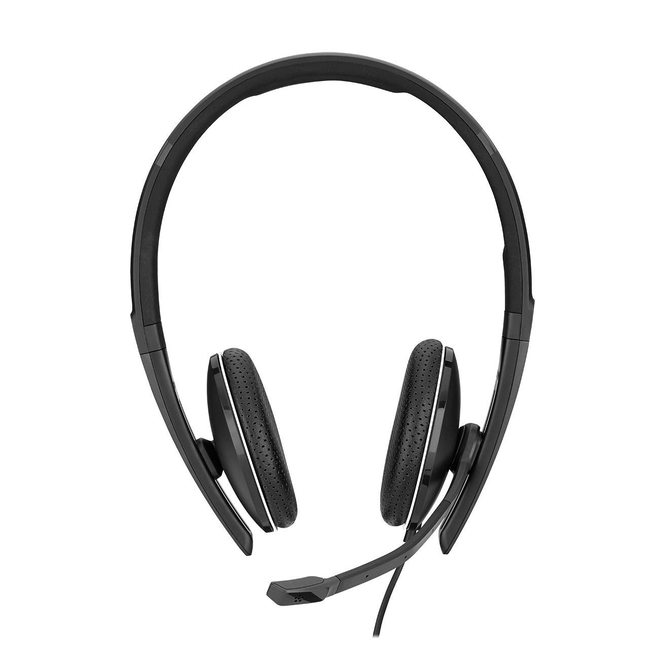SENNHEISER SC 160 USB-C Business Headset (508354) - Binaural HD Stereo Headphones with Noise-Canceling Mic & USB-C Connector for Office, Call Center, Remote Work (Black)