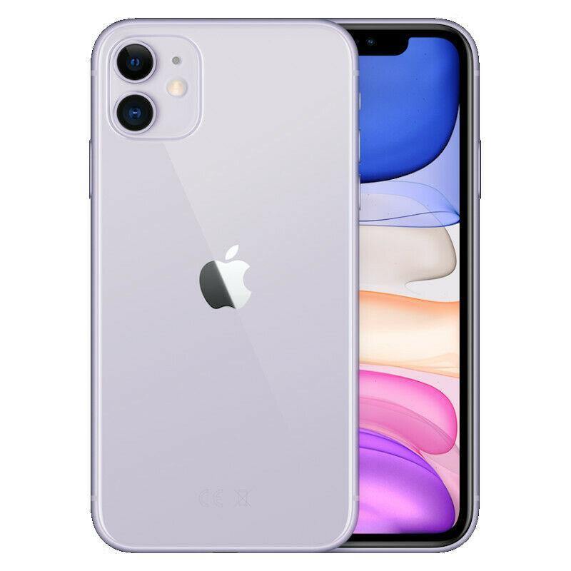 Unlocked iPhone 11 128GB in Purple - No Face ID | Eco-Friendly Smartphone Deal | Perfect for Travel, Work & Everyday Use