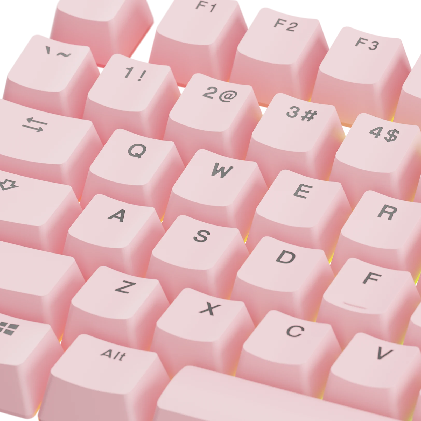 Custom Keycaps for Mechanical Keyboards - Potion Pink Cherry MX Switches - Perfect for Gaming, Typing & Office Work