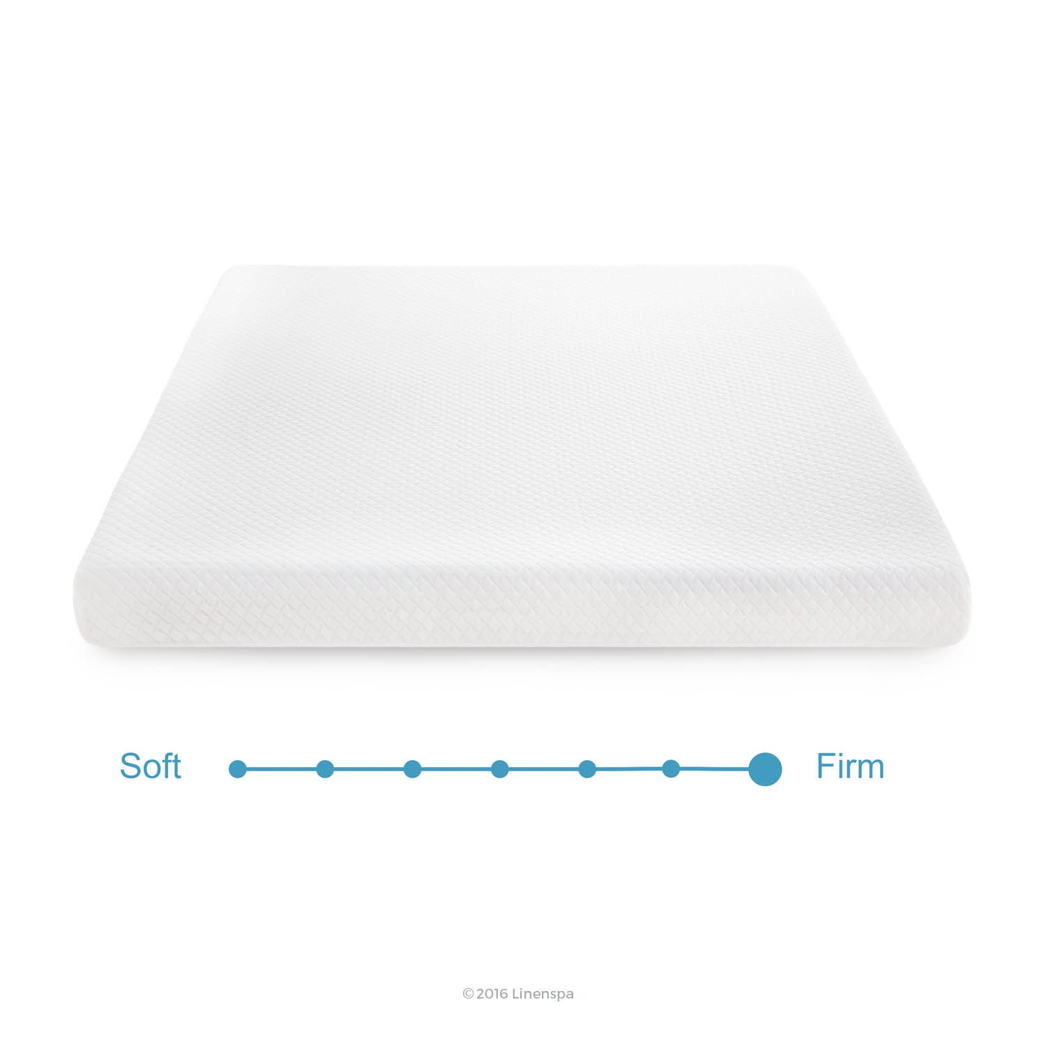 Linenspa 5 Inch Gel Memory Foam Mattress with 14 Inch Folding Platform Bed Frame - Full Size | Cooling Support for Back, Stomach & Side Sleepers | Perfect for Guest Rooms, Dorms & Small Apartments