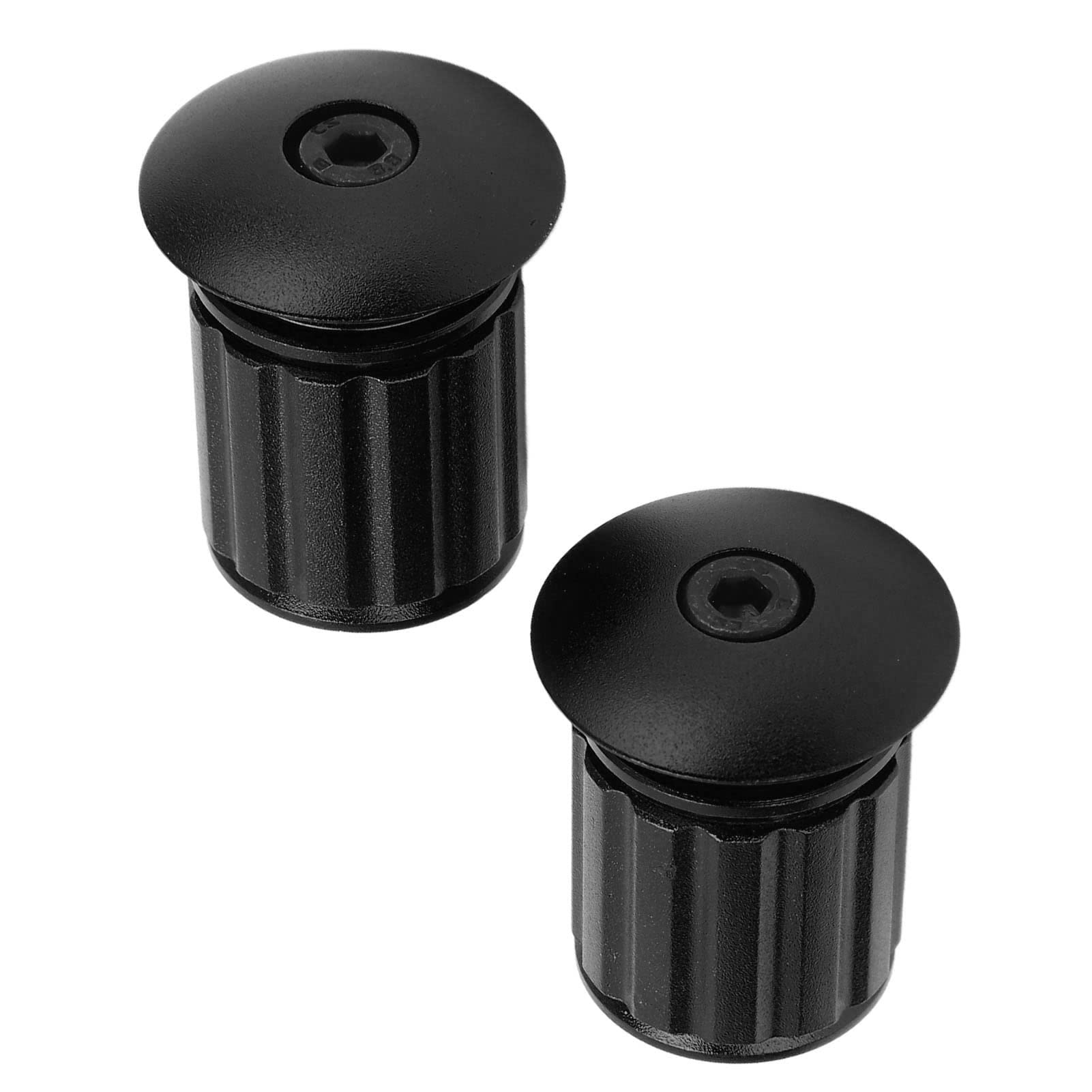 Durable Adjustable Bicycle Expansion Bar Plug - One Pair Bike Bar End Plugs for Folding & Mountain Bikes | Perfect for Commuting, Trail Riding & Urban Cycling