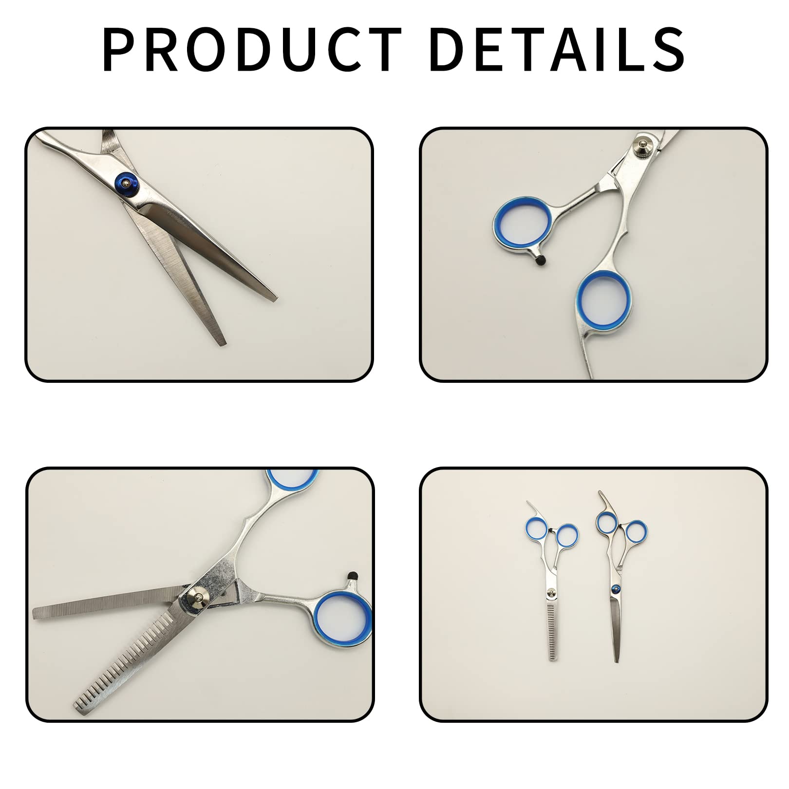 CODKU Professional Hairdressing Scissors Set - 6
