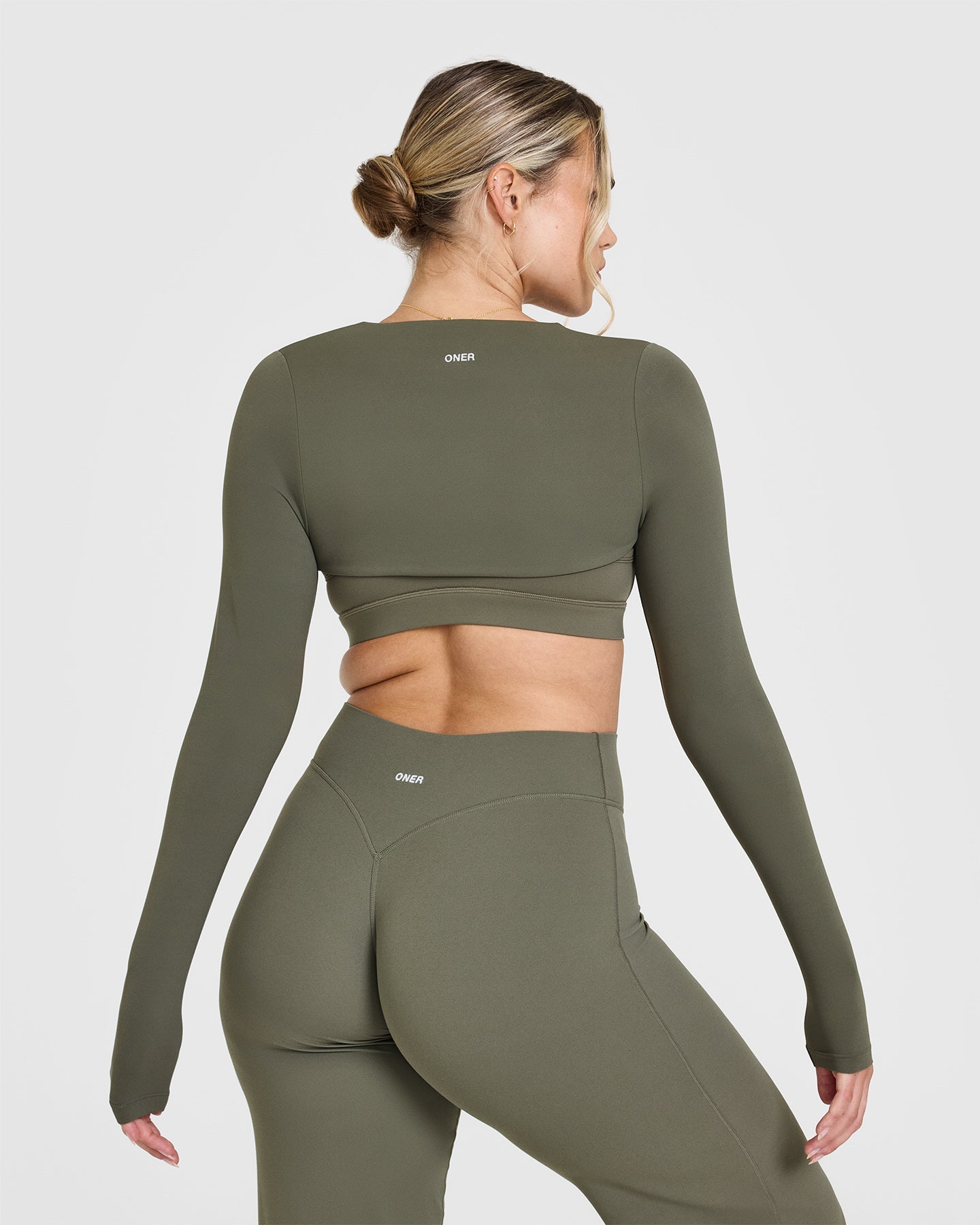 SoftMotion™ Long Sleeve Shirt for Women - Comfortable Alpine Green Blouse | Perfect for Work, Travel & Casual Outfits