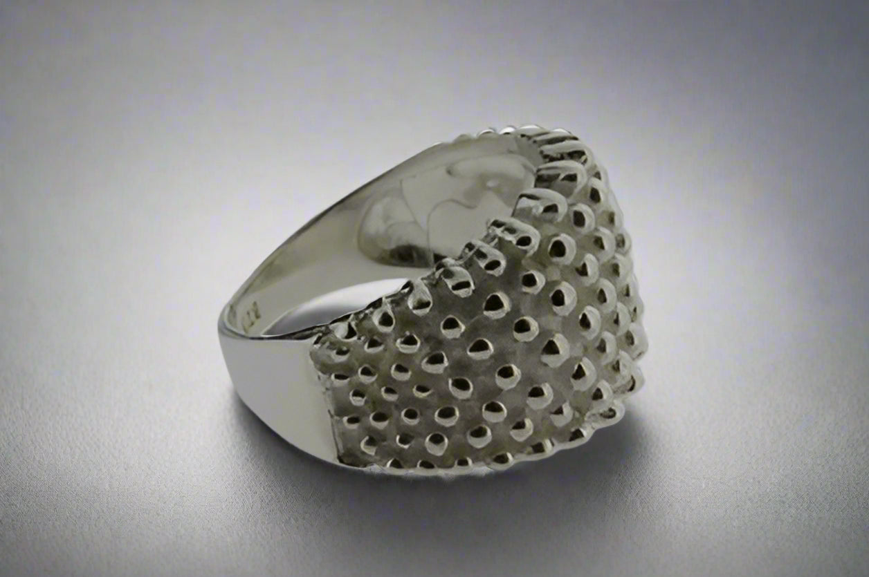 Fizzy Wedge Ring - Sterling Silver Stackable Band for Women - Perfect for Everyday Wear & Gift Giving