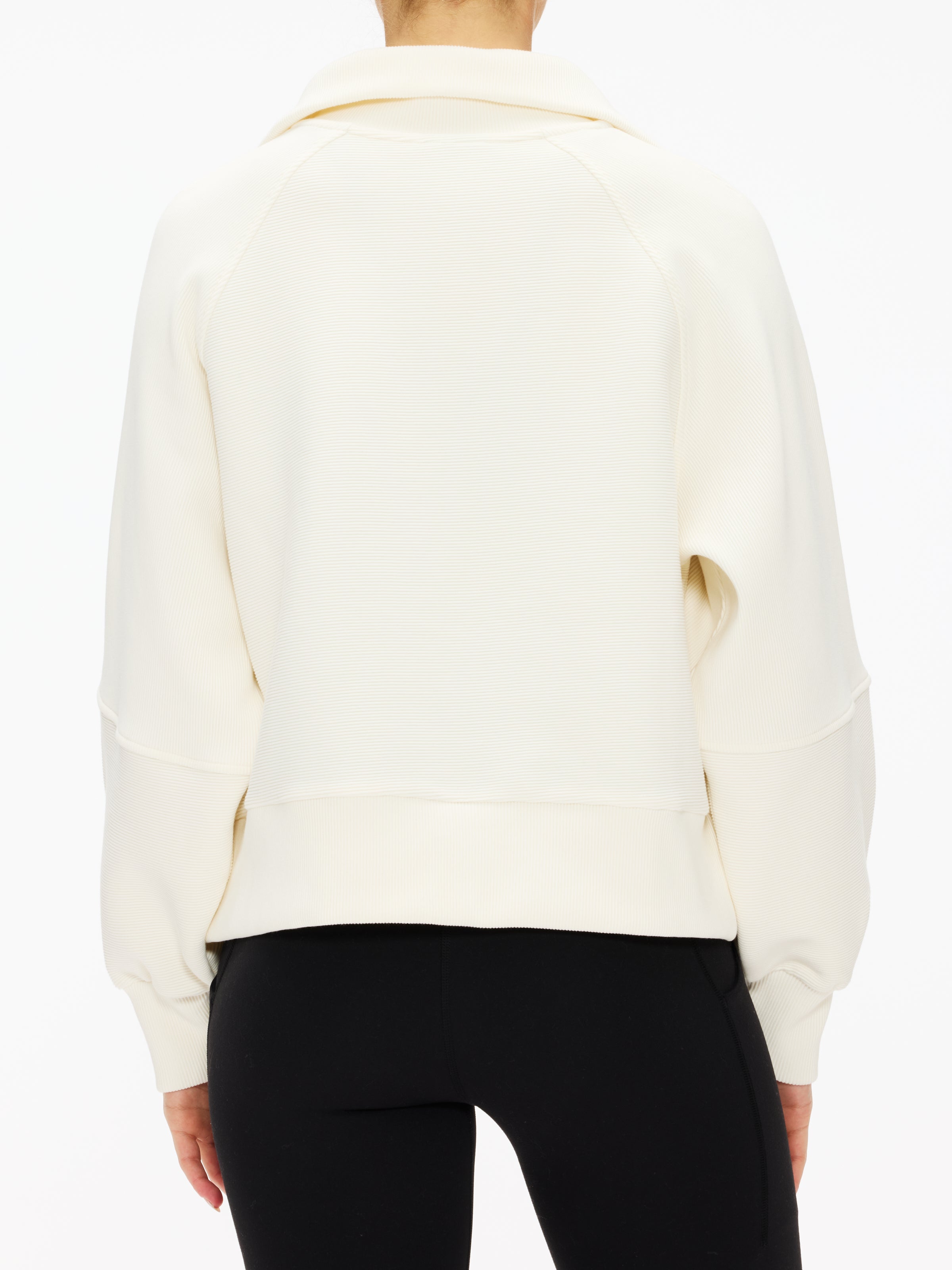 Varley Milano Half Zip Sweatshirt for Women - Soft Fleece Pullover with Kangaroo Pocket | Perfect for Gym, Yoga & Casual Wear