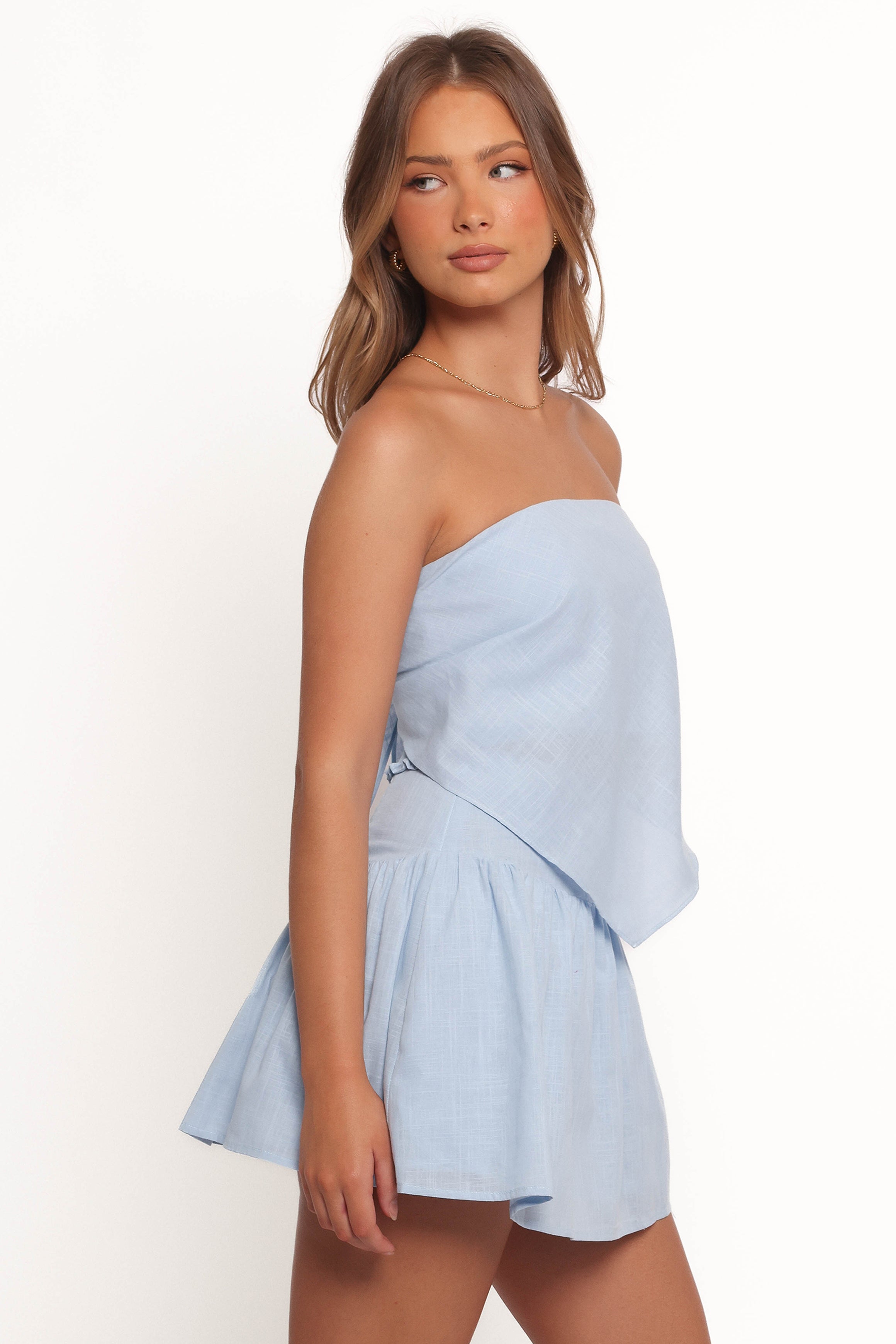 Boala Mini Skirt for Women - Light Blue Denim Short Skirt | Casual Summer Outfit, Beachwear, Party Dress
