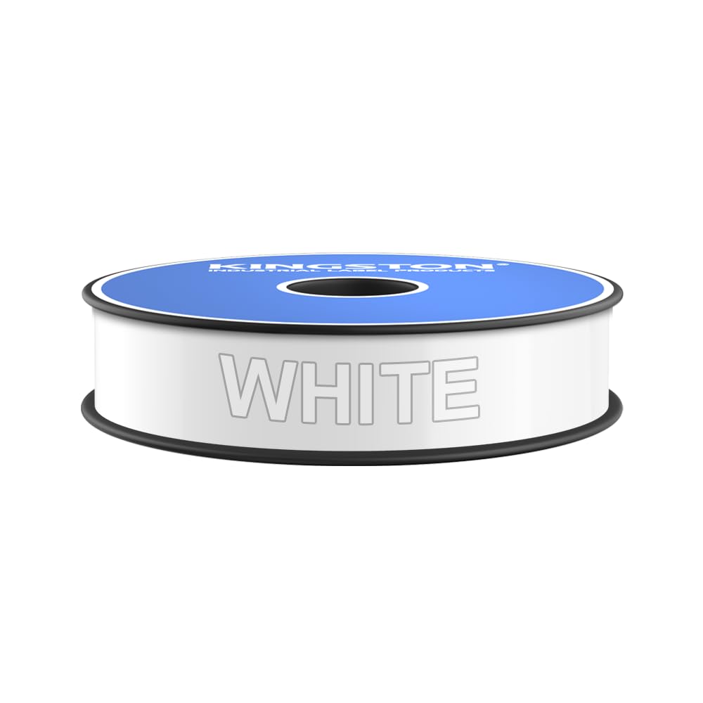 Premium White Vinyl Label Tape - 1