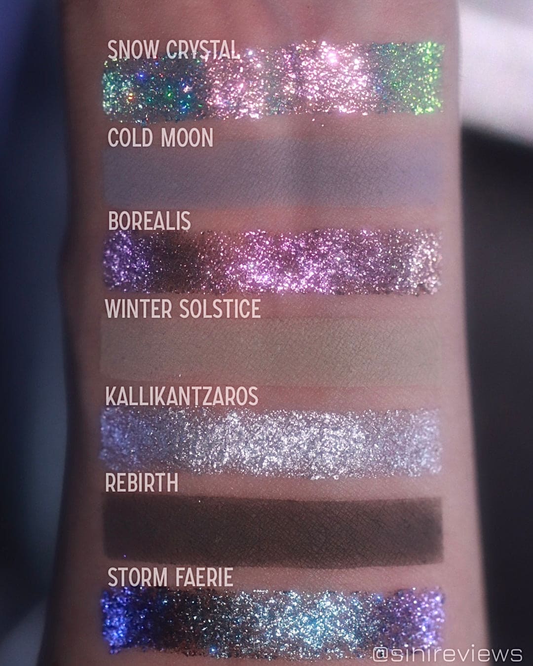 Cold Moon Eyeshadow Palette - 12 Highly Pigmented Matte & Shimmer Shades for Stunning Eye Makeup | Perfect for Day & Night Looks, Parties & Special Occasions