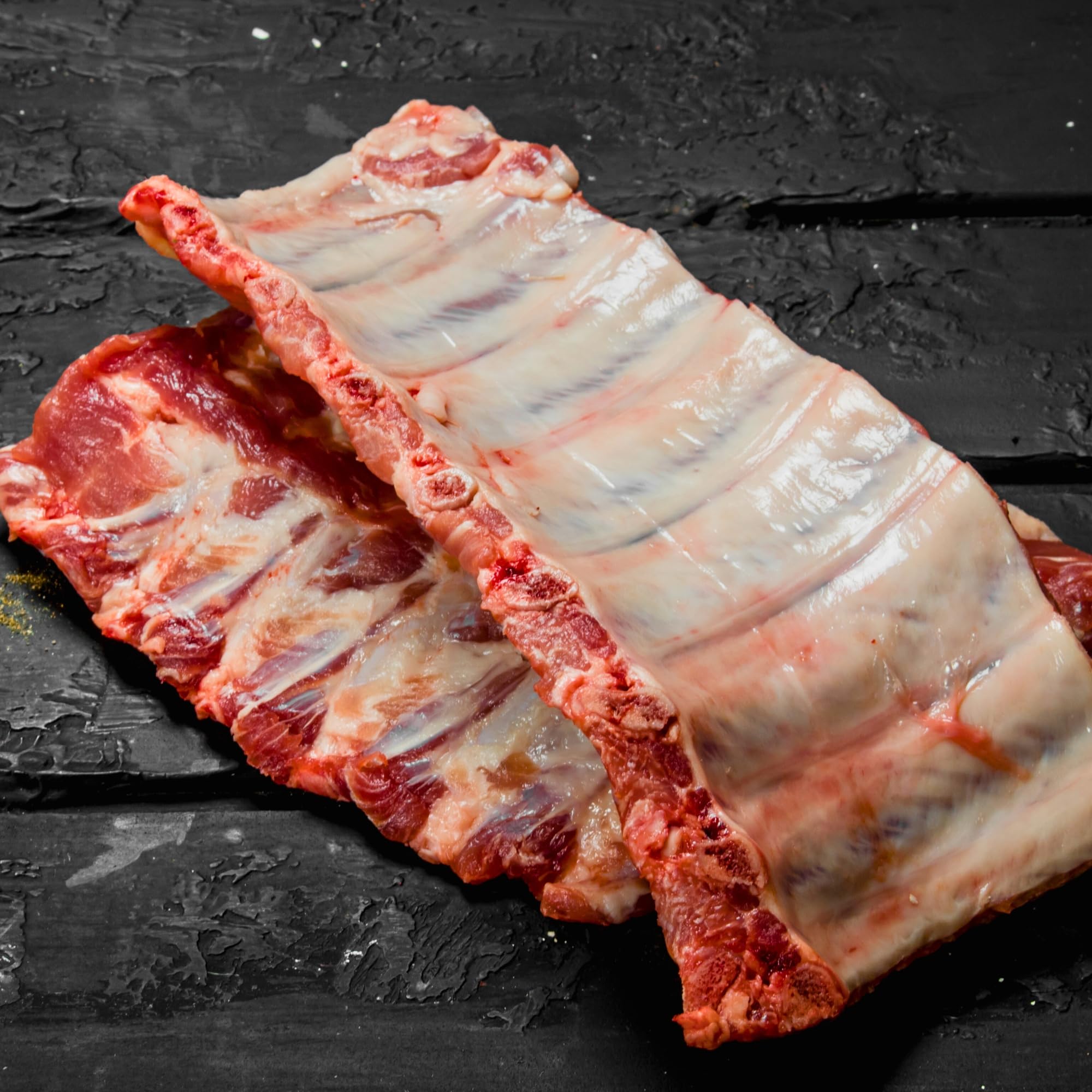 Premium Wild Boar Baby Back Ribs - 13oz (6-Pack) | Gourmet BBQ Meat | Perfect for Grilling, Smoking & Outdoor Cooking | Today Gourmet Foods of NC