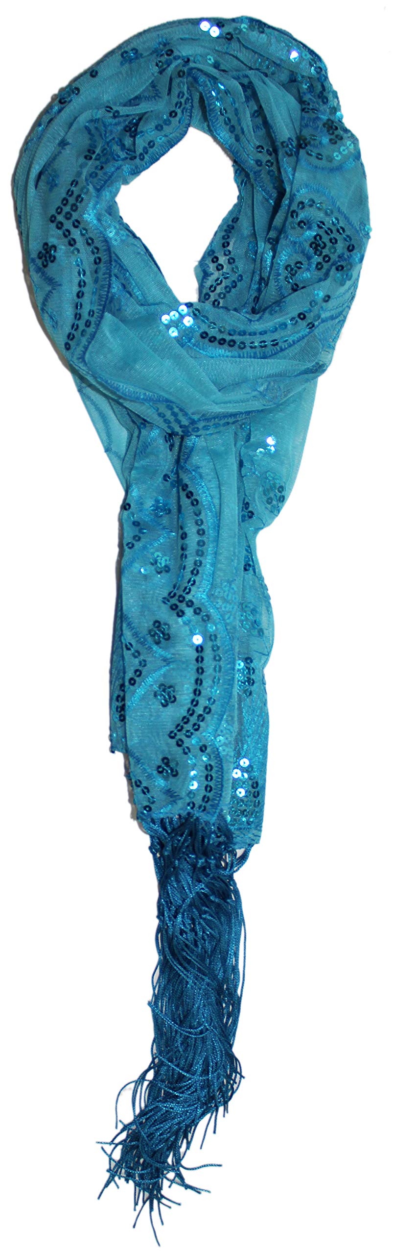 Ted & Jack - Sequin and Lace Peacock Patterned Party Wrap - Elegant Evening Wear for Women's Cocktail Parties, Proms, and Special Occasions