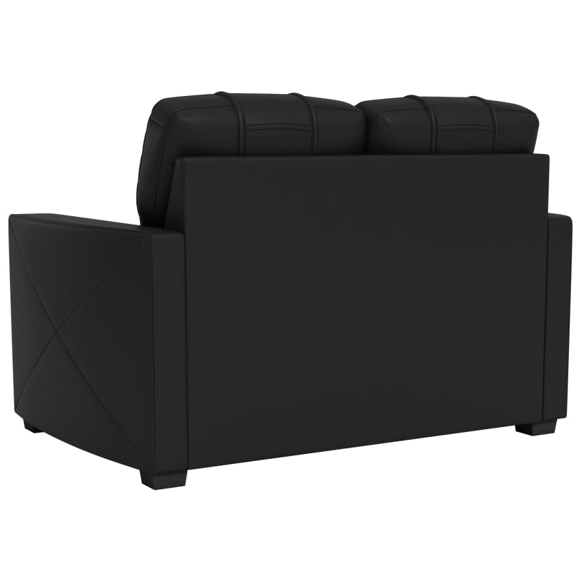 Toronto Raptors Red Logo Loveseat - Comfortable NBA Basketball Team Themed Sofa for Living Room, Game Room & Man Cave Decor
