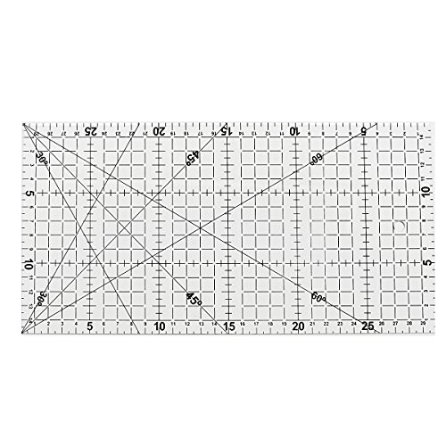 CocinaCo Quilting Sewing Patchwork Foot with Aligned Ruler Grid - Precision Cutting Tailor Craft Scale for DIY Sewing, Quilting & Fabric Projects | Perfect for Dressmaking, Home Decor & Crafting