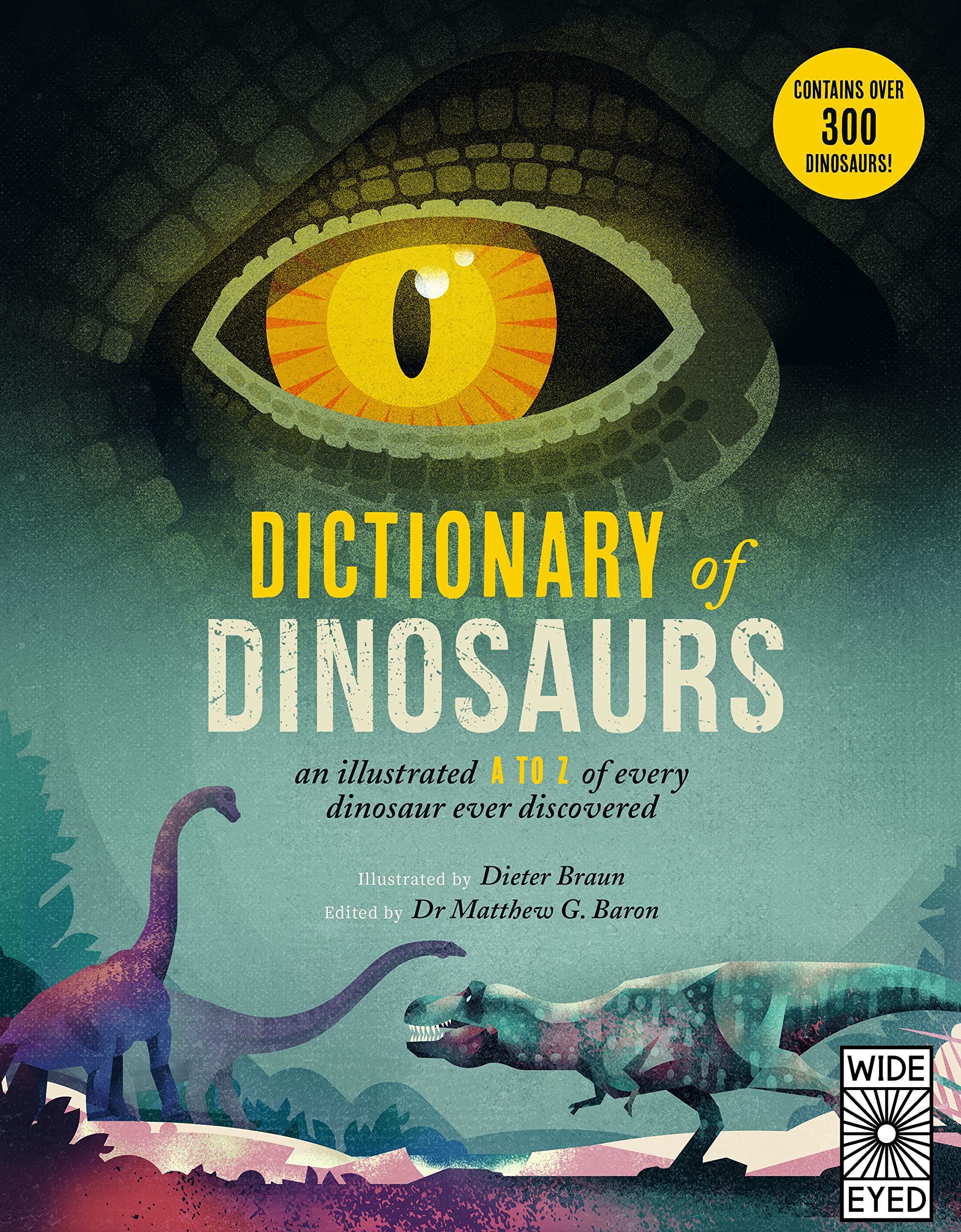 **Dictionary of Dinosaurs: Illustrated A-Z Guide of Every Discovered Dinosaur – Perfect for Kids, Students & Paleontology Enthusiasts**