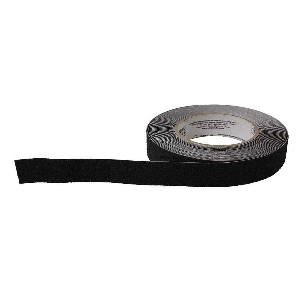 Anti-Slip Grip Tape 1 Inch x 15 Feet Black - Heavy Duty Non-Skid Safety Tape for Stairs, Ramps, Floors & Work Surfaces