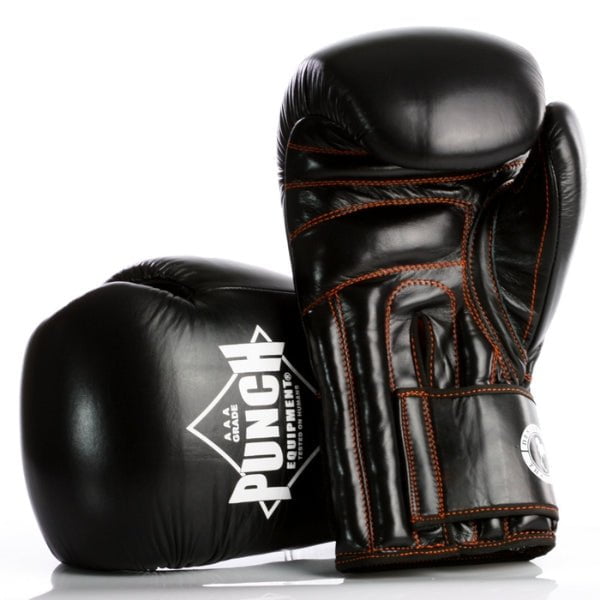 PUNCH Black Diamond Muay Thai Boxing Gloves - Premium Training & Sparring Gear for MMA, Kickboxing & Fitness