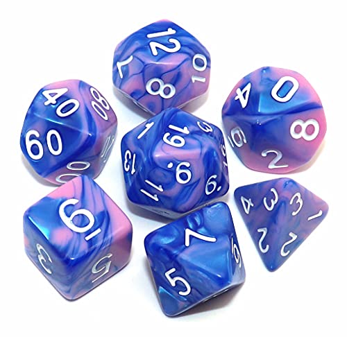 Blue & Pink Dice