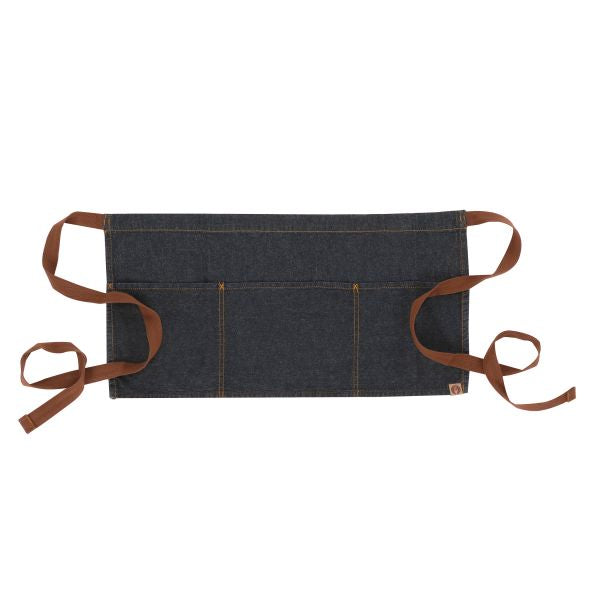 Chef Works AW054IBL Memphis Waist Apron - Indigo Blue, 23