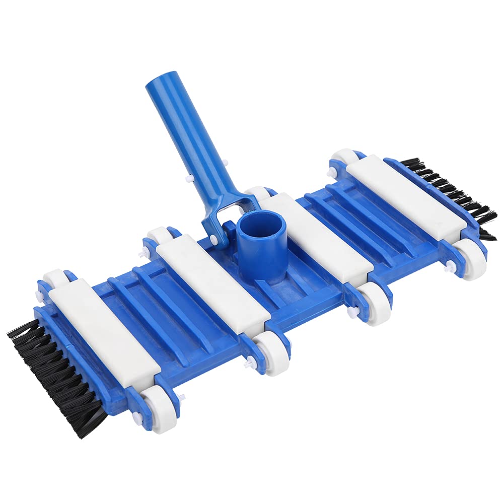 Flexible Vacuum Head for Pool Cleaning - Heavy Duty Swimming Pool Brush for Inground & Above Ground Pools - Ideal for Water Parks, Home Pools & Commercial Use