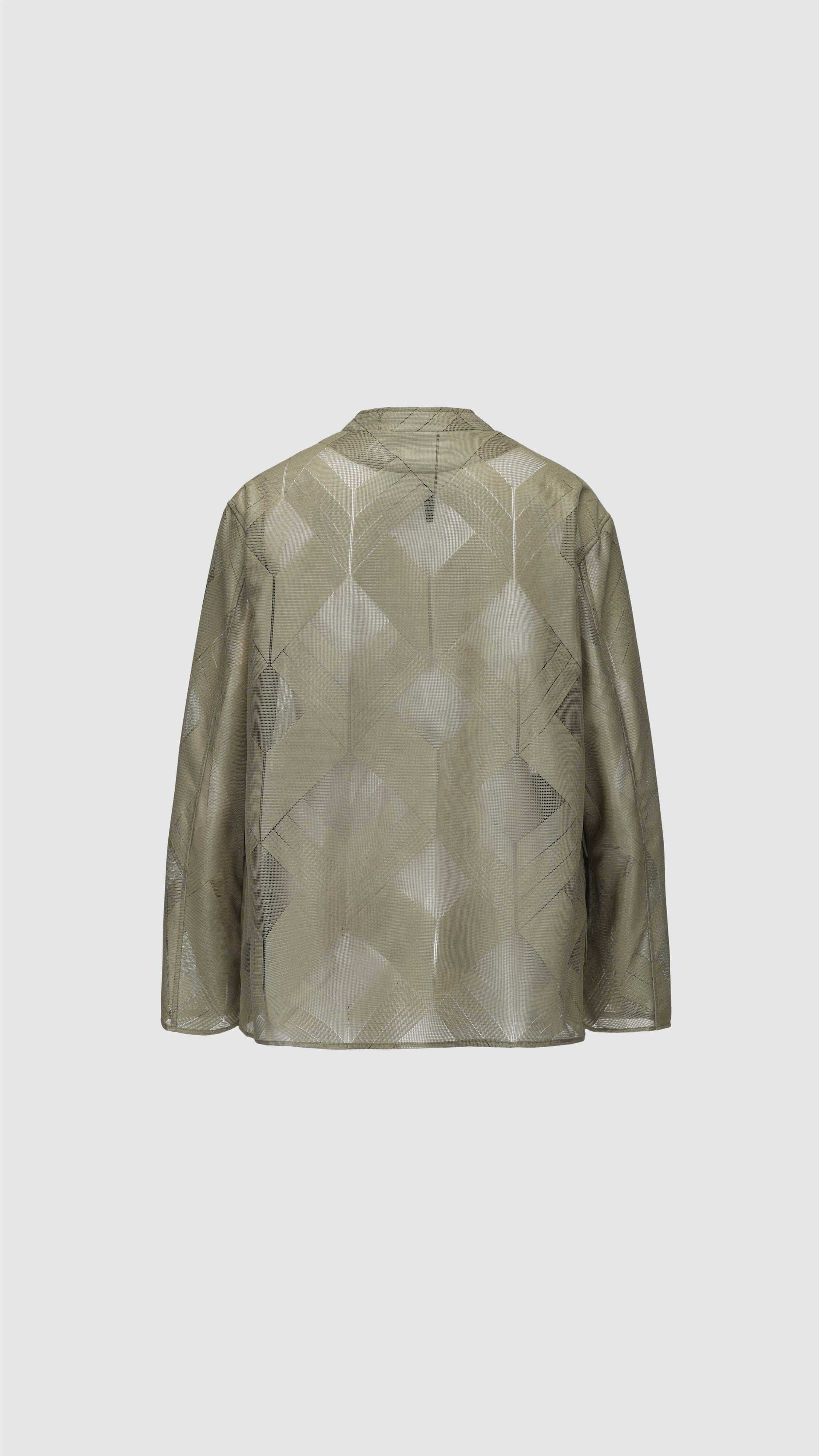 Stylish Polyester Geometric Jacquard Soft Blazer for Women - Trendy Office & Evening Wear - Perfect for Business Meetings, Cocktail Parties & Special Occasions