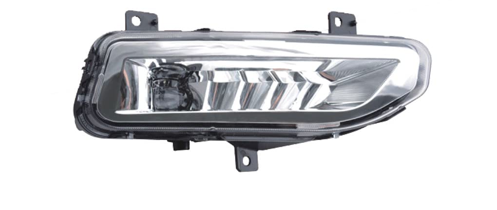 **LED Fog Light Assembly Kit for 2017-2019 Nissan Kicks - Left & Right Side with Brackets - Durable Replacement for Improved Night Driving & Off-Road Visibility**