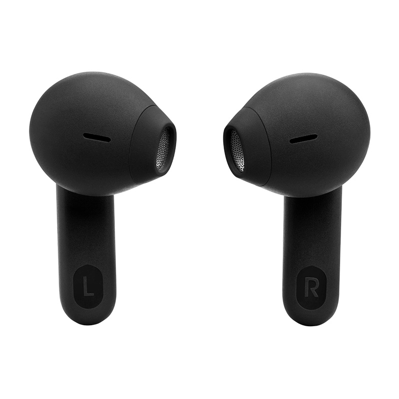 JBL Flex Truly Wireless Earbuds - Black | Bluetooth Headphones with Noise Cancelling for Gym, Running & Travel