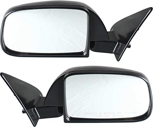 Kool Vue Paintaible Driver & Passenger Side Mirrors for 1989-1995 Toyota Pickup (Non-Vent Window Models) - Durable Replacement for Enhanced Visibility on Road Trips and Off-Road Adventures