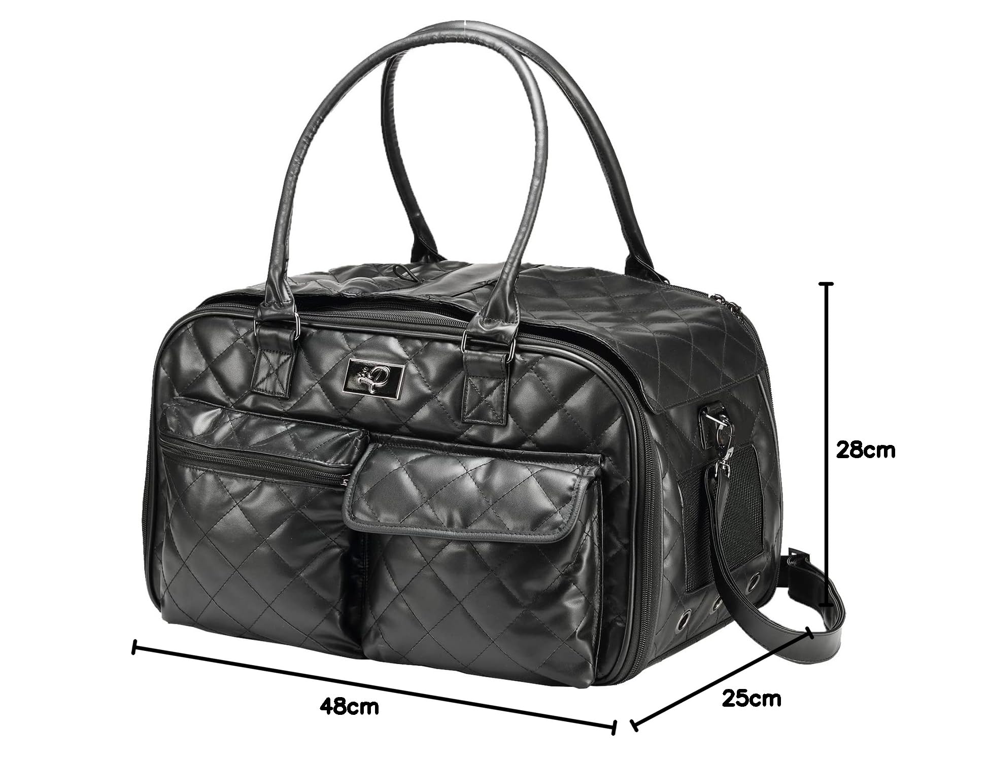 Best Pet Travel Carrier Bag for Dogs & Cats - Lightweight, Airline Approved, Durable & Comfortable - Perfect for Air Travel, Road Trips & Vet Visits