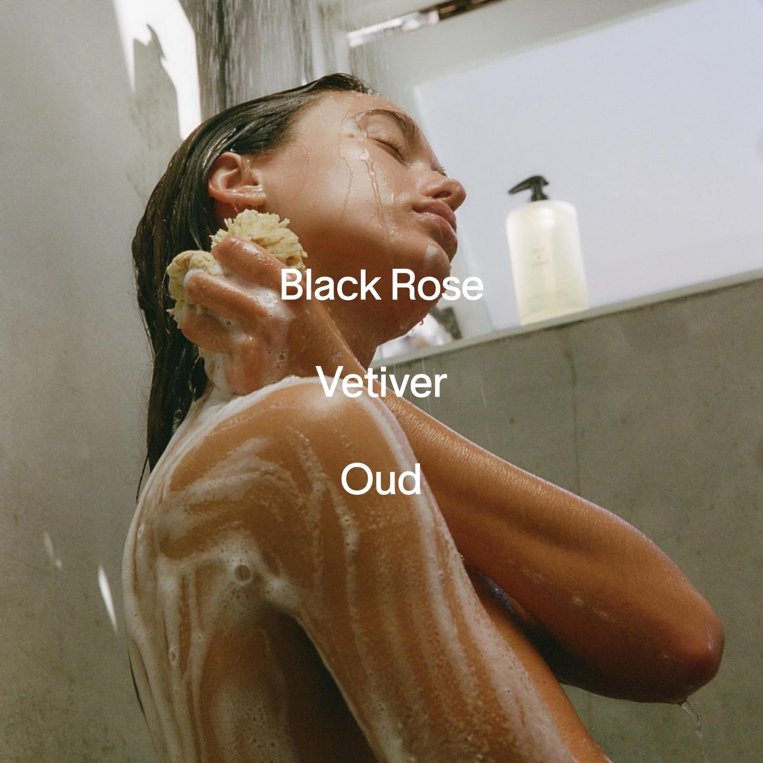 **Antioxidant-Rich Body Wash Bundle - Black Rose & Oud Scent (15.2 Oz Pump Bottle + 32 Oz Refill Pouch) | Paraben, Sulfate & Phthalate Free | Hydrating & Luxurious for Daily Shower or Spa Day**