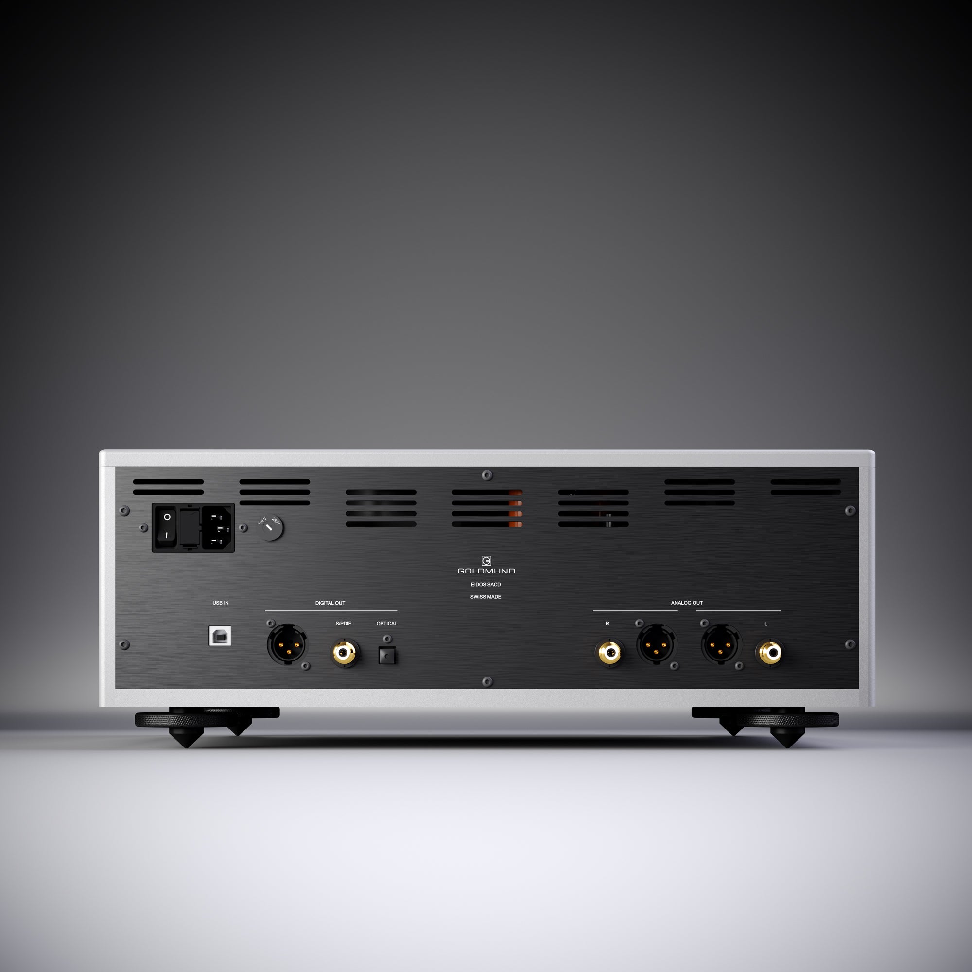 Goldmund EIDOS SACD Player - High-End Compact SACD/CD Player for Audiophiles | Perfect for Home Theater & Music Listening