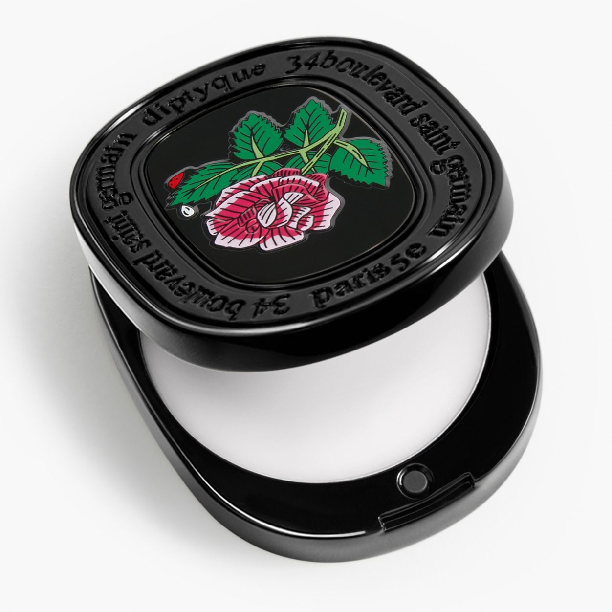Refillable Solid Perfume with Rose Water - Long Lasting Natural Fragrance for Women | Perfect for Travel, Office & Everyday Use