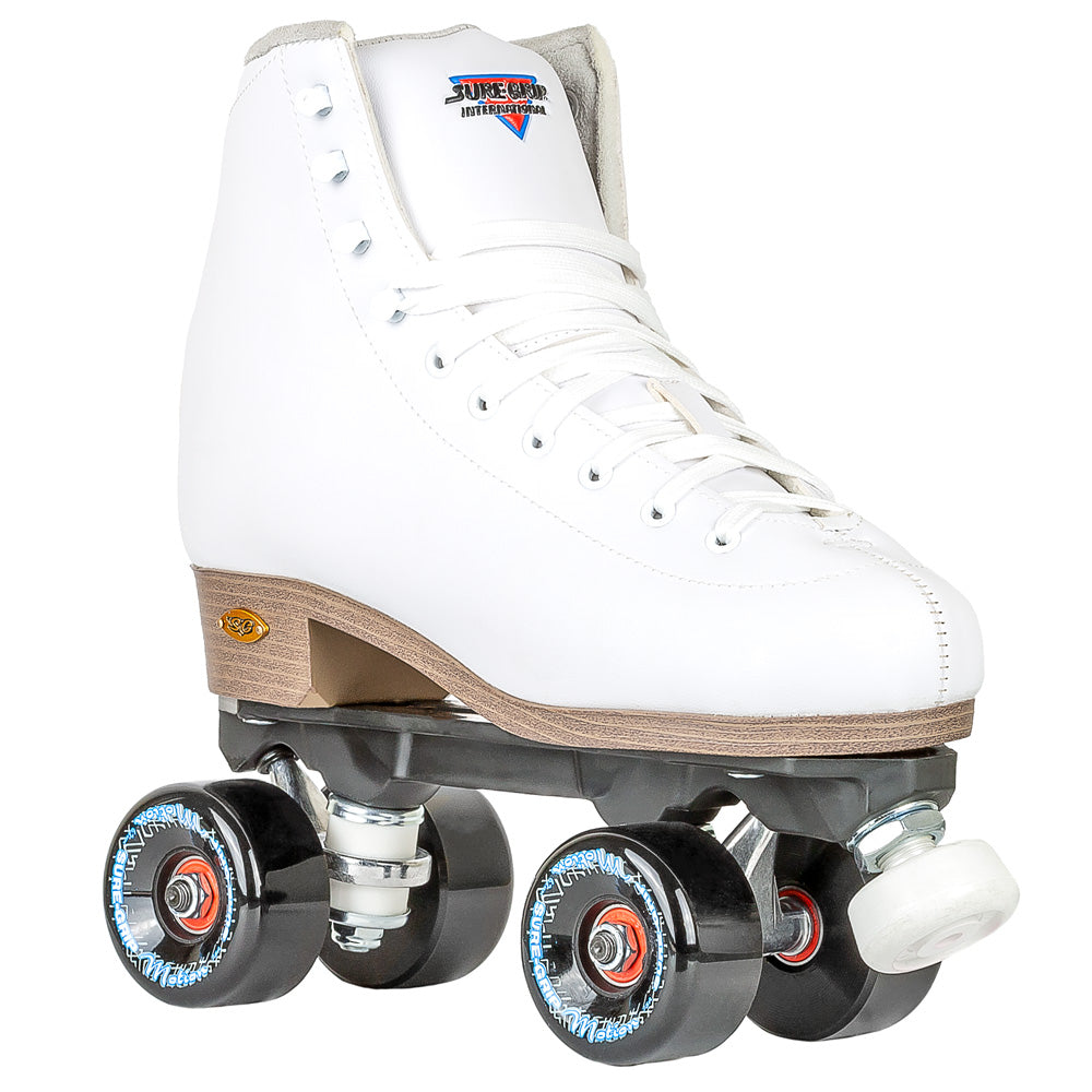 Sure Grip Fame Outdoor Roller Skates for Women & Men - Quad Skates with Outdoor Wheels for Street, Park & Trail Skating - Perfect for Fitness, Recreation & Roller Derby