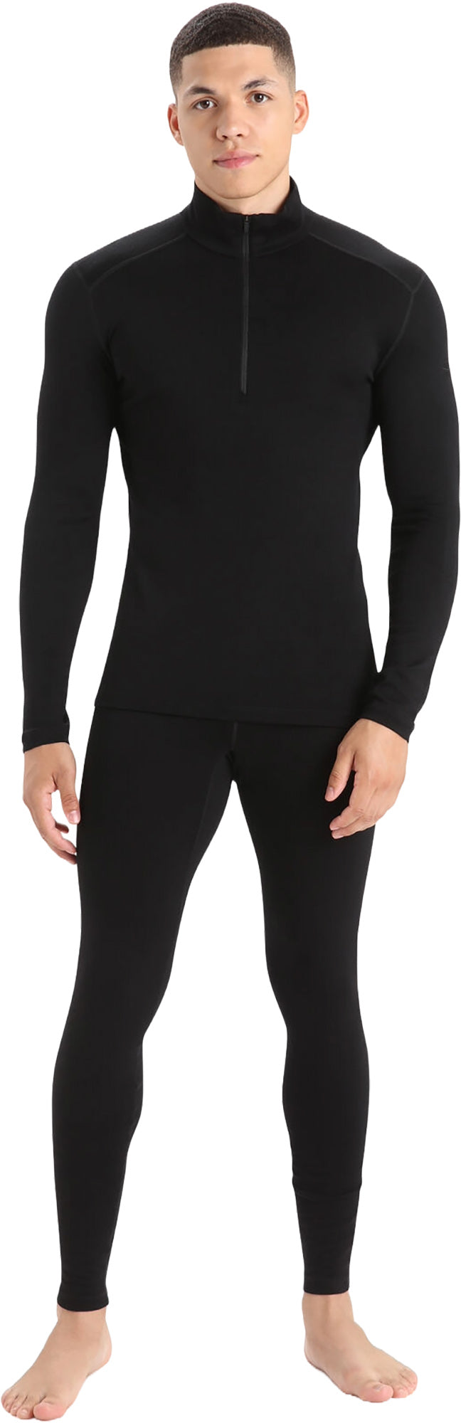 260 Tech LS Half Zip Base Layer for Men - Moisture-Wicking Thermal Underwear for Cold Weather & Outdoor Activities