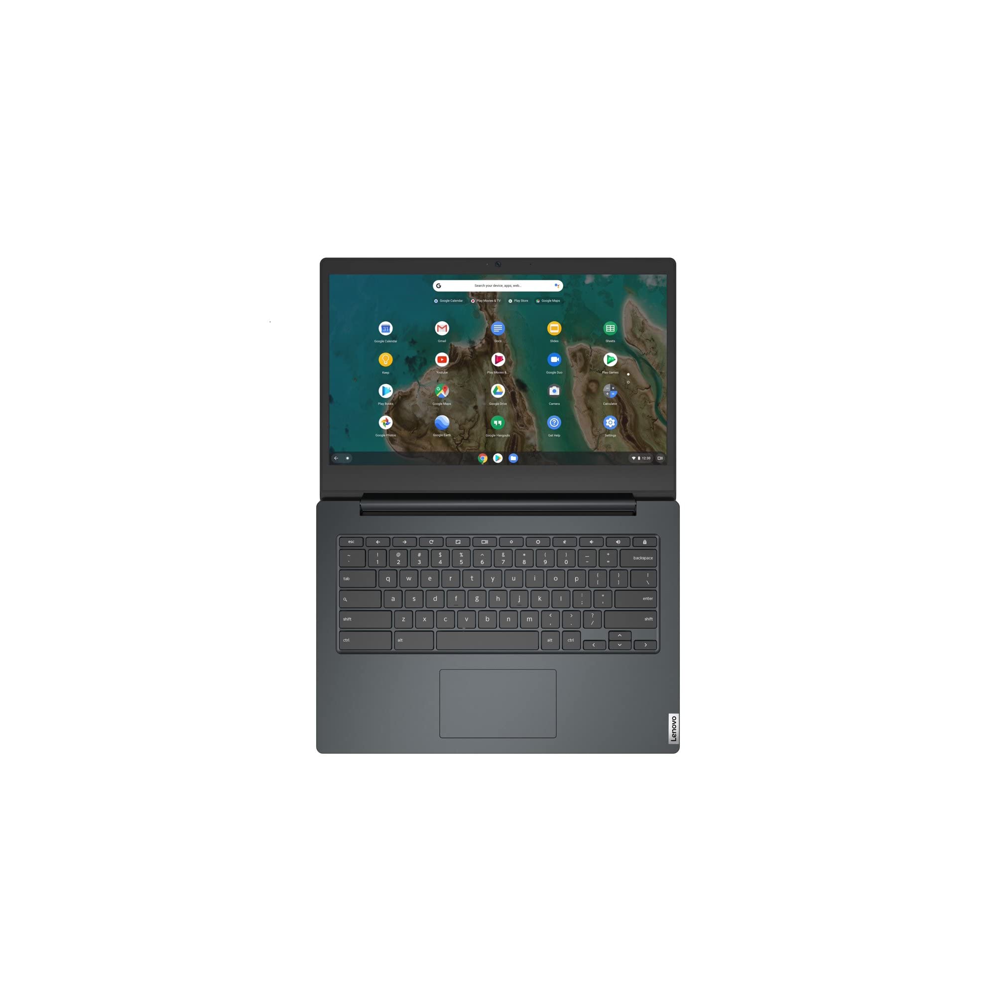 Lenovo Ideapad 3 Chromebook 14-inch Laptop - Intel Celeron N4020 Processor, 4GB RAM, 64GB eMMC Storage, Abyss Blue (82C1002AUS) with Free Headset - Perfect for Students, Remote Work & Online Learning