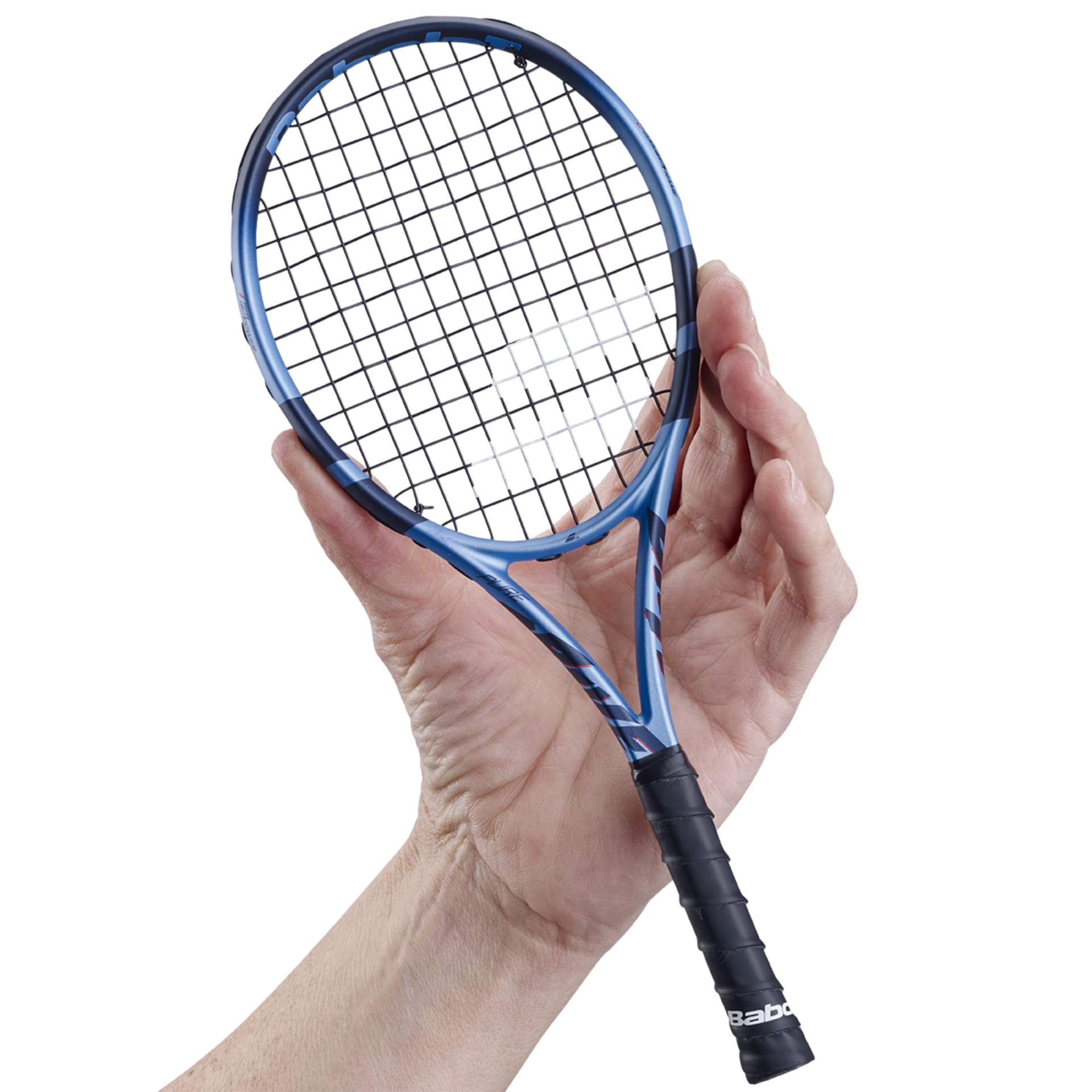 Babolat Pure Drive Mini Tennis Racquet - Junior Kids Training Racket [Blue/Black] | Perfect for Beginners & Youth Tennis Practice