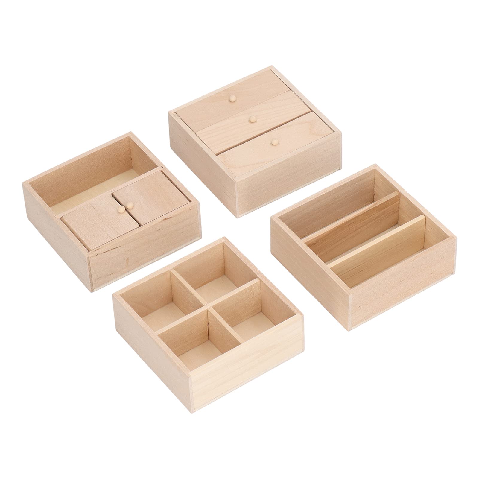 1:12 Scale Miniature Dollhouse Kitchen Cabinet Set - Antique Style Lifelike Miniature Furniture for Dollhouse Accessories | Perfect for Collectors, DIY Dollhouse Decor & Miniature Scene Displays