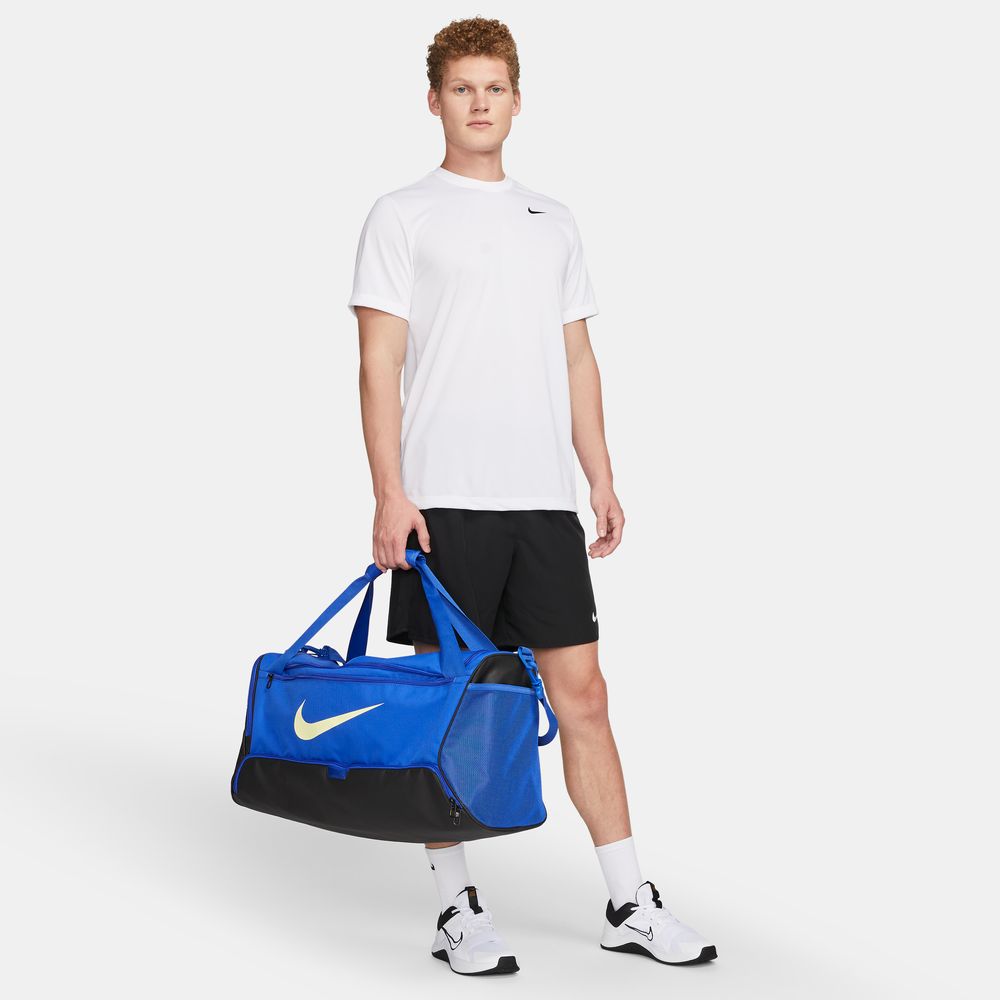 Nike Brasilia Medium Duffel Bag - Gym, Travel & Sports Gear for Men & Women | Durable & Spacious Carryall