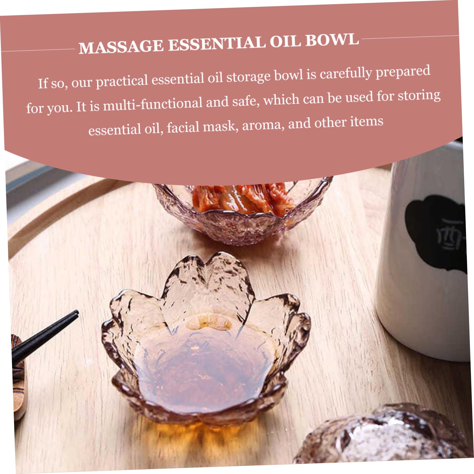 2 Sets Clear Pink Metal Massage Oil Bowls for Salon & Spa - Facial Mask Mixing Bowl, Fragrance Kit, Care Food, Sauce Dish - Perfect for Estheticians, Facial Treatments & Appetizer Plates