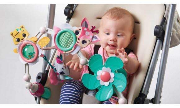 Tiny Love Tiny Princess Tales Sunny Stroll Arch - Interactive Baby Stroller Toy with Lights & Music for Infant Development - Perfect for Strollers, Cribs & Playtime