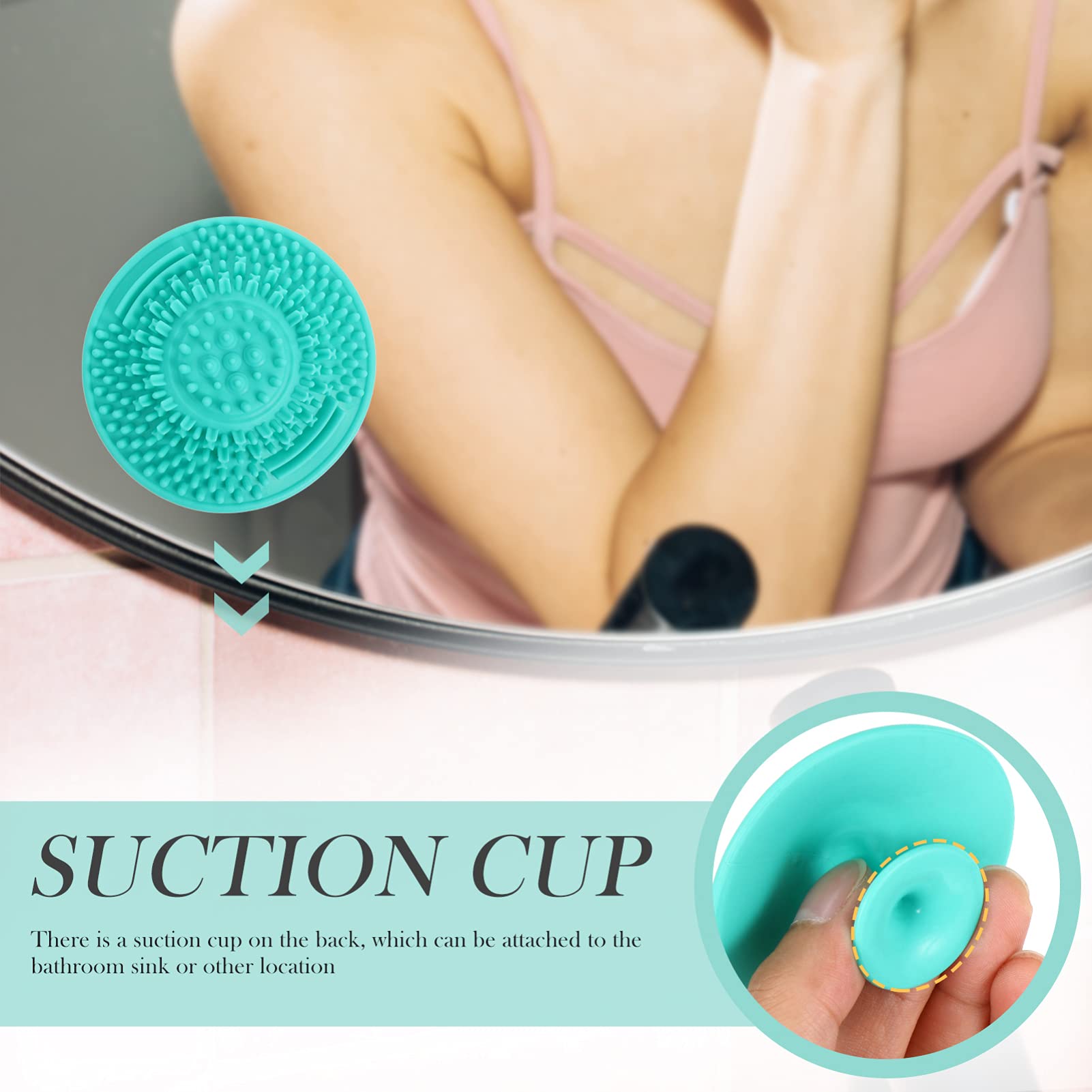 Beaupretty 3-Piece Makeup Brush Cleaning Set - Portable Brush Washer Cup, Silicone Cleaning Mat & Cosmetic Bowl | Perfect for Home, Travel & Professional Makeup Brush Care